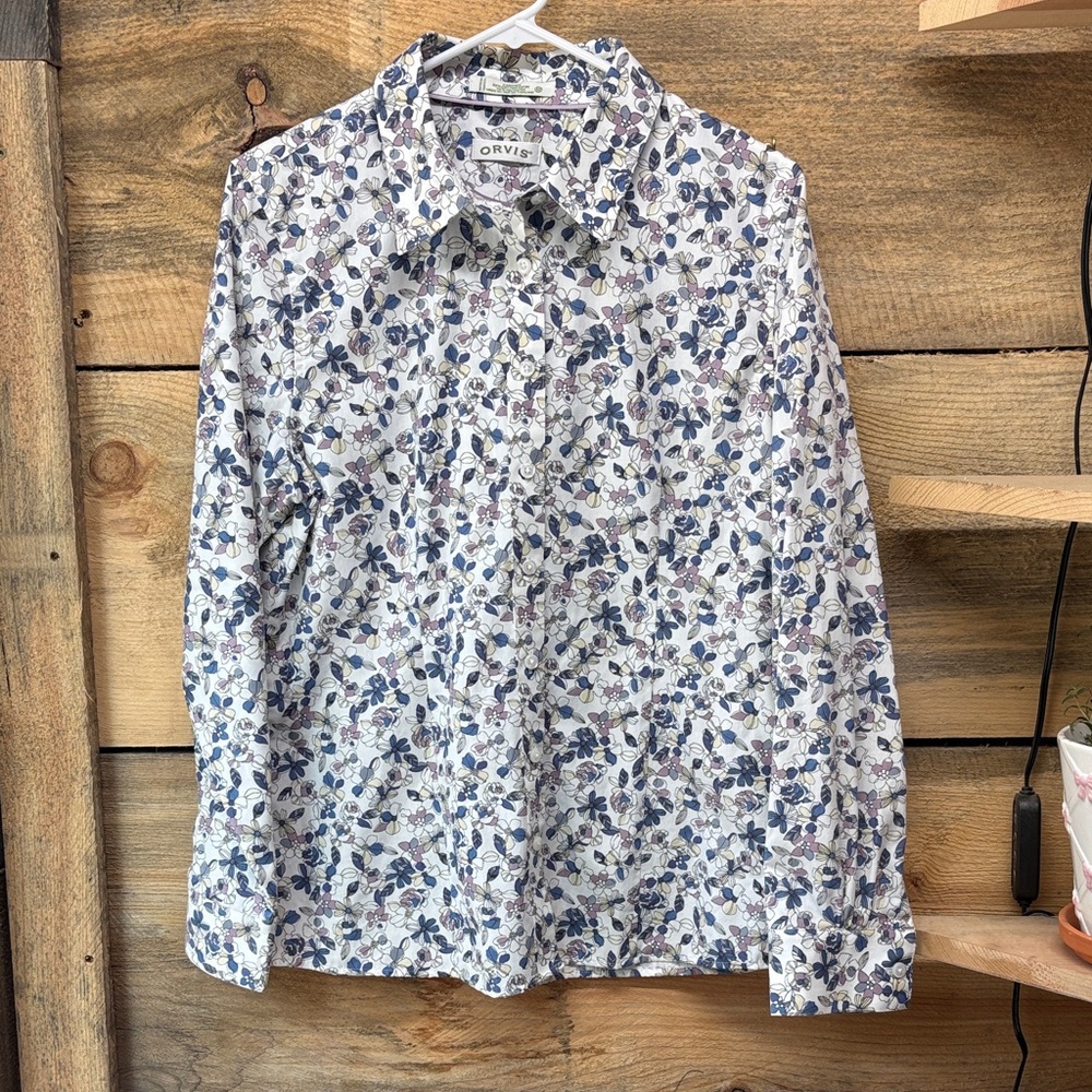 Orvis Button Down Shirt - Floral